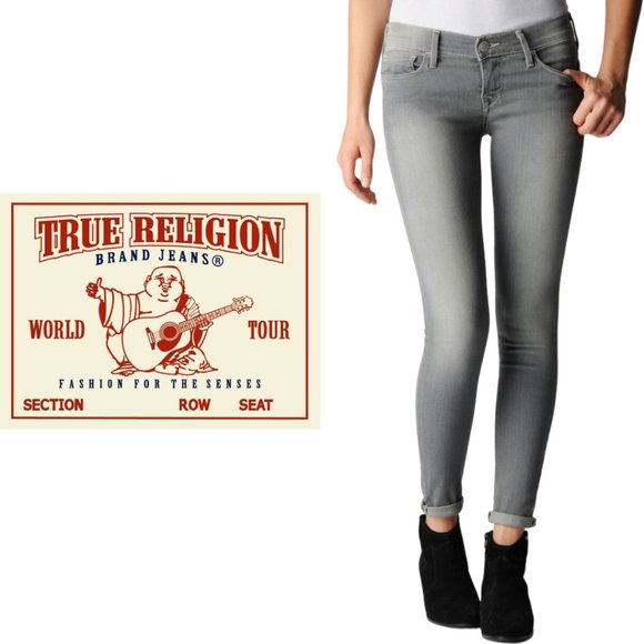 True Religion Casey Skinny Jeans - Size 30 - Picture 1 of 9